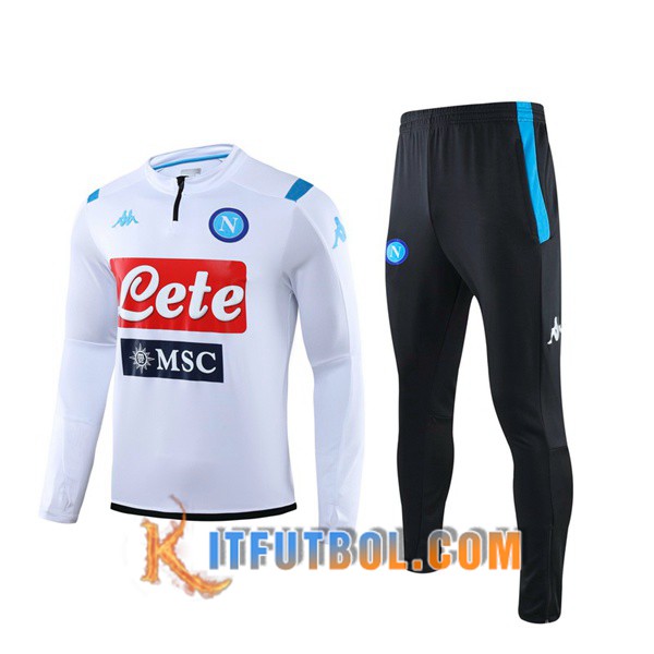 Chandal Futbol SSC Nápoles Blanco 2019/2020