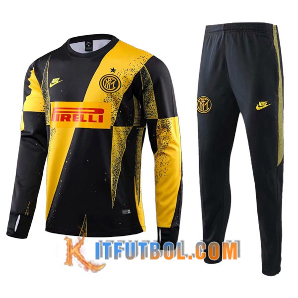Chandal Futbol Inter Milan Orange Negro 2019/2020