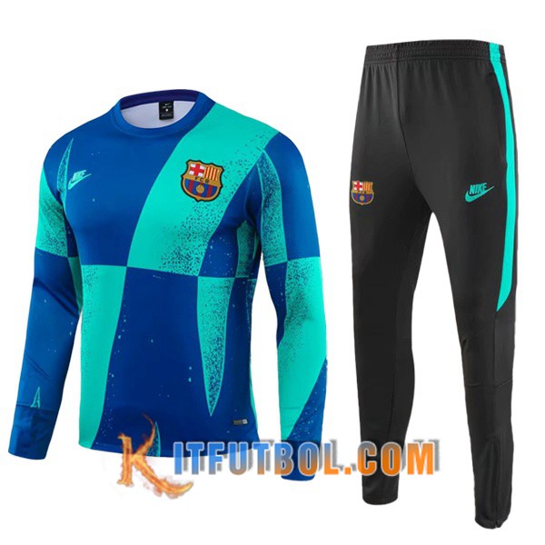 Chandal Futbol FC Barcelona Azul Verde 2019/2020
