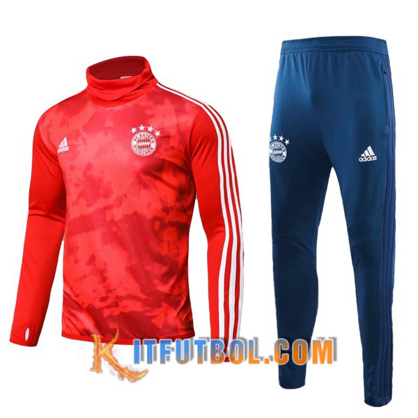Chandal Futbol Bayern Munich Roja Cuello alto 2019/2020
