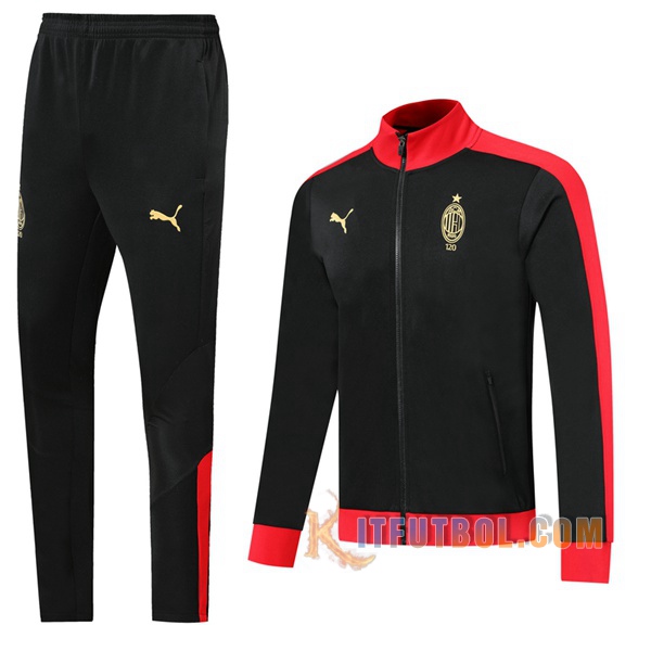 Chandal Futbol - Chaqueta AC Milan Edition 120e Anniversaire Negro 2019/2020