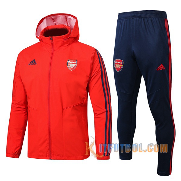 Chandal Futbol Rompevientos Arsenal Roja 2019/2020