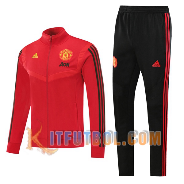Chandal Futbol - Chaqueta Manchester United Rojo 2019/2020