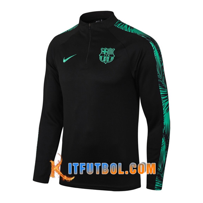 Sudadera De Entrenamiento FC Barcelona Negro 2020/2021