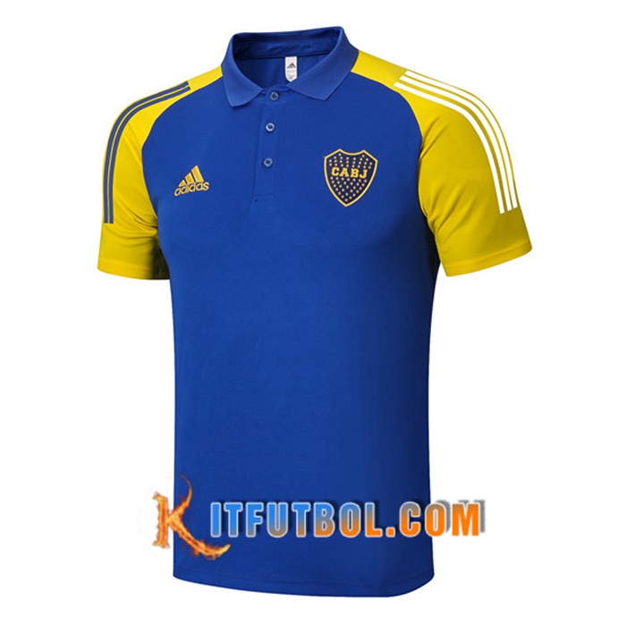 Camiseta Polo Futbol Boca Juniors Azul 2020/2021