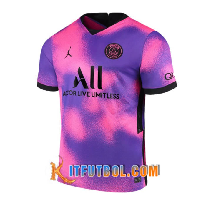 Camiseta Futbol PSG Jordan Fourth Stadium 2021