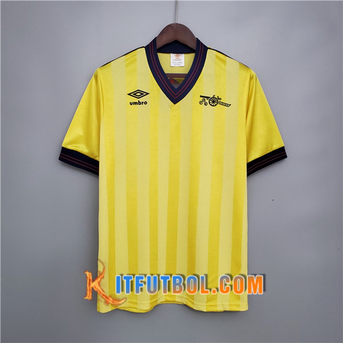 Camiseta Futbol Arsenal Retro Alternativo 1983/1986