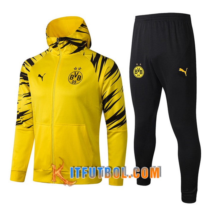 Chaqueta Con Capucha Chandal Dortmund BVB Amarillo 2020/2021