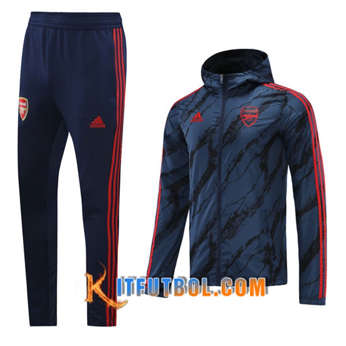 Rompevientos Chandal De Futbol Arsenal Azul Marino 2020/2021