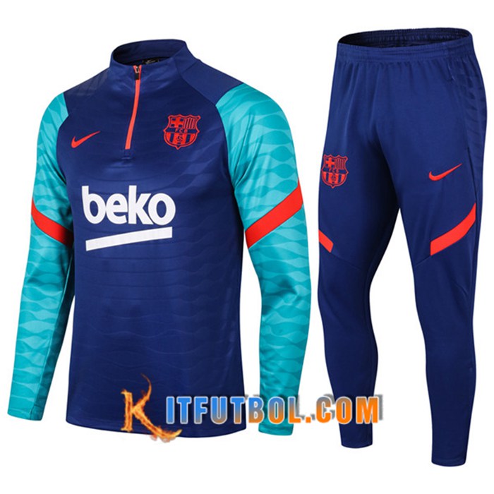 Chandal Equipos De Futbol FC Barcelona Azul Marino 2020/2021