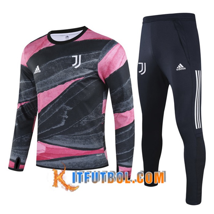 Chandal Equipos De Futbol Juventus Ninos Negro/Rosa 2020/2021