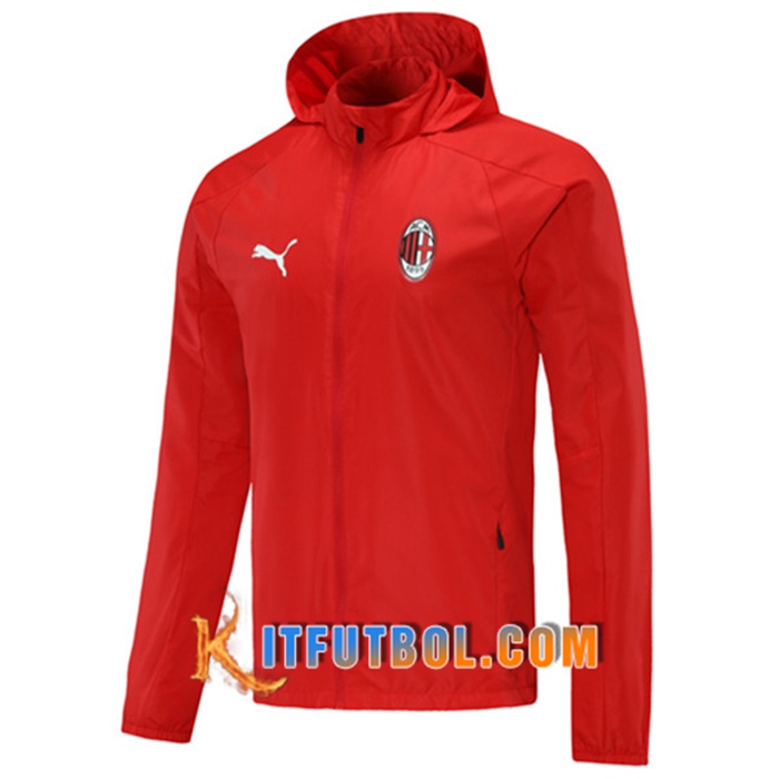 Rompevientos Chaqueta AC Milan Azul Marino 2020/2021