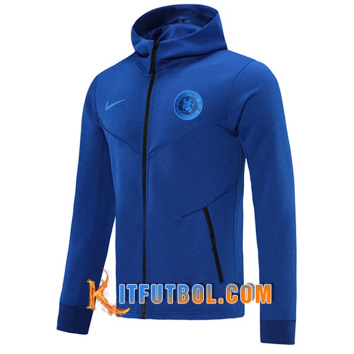 Chaqueta Con Capucha FC Chelsea Azul 2020/2021