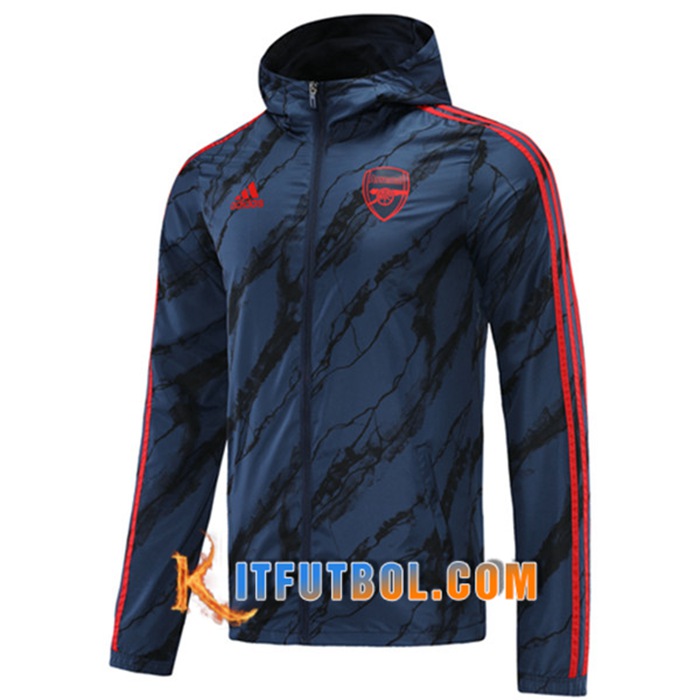 Rompevientos Chaqueta Arsenal Azul Marino 2020/2021