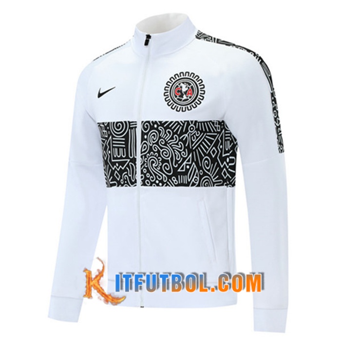Chaquetas Futbol Club America Blanca 2020/2021