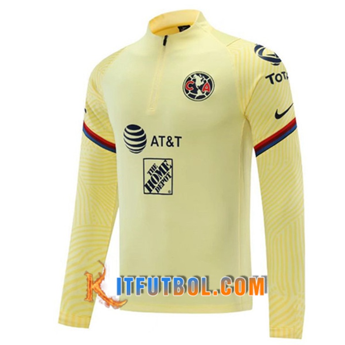 Chaquetas Futbol Club America Amarillo 2020/2021