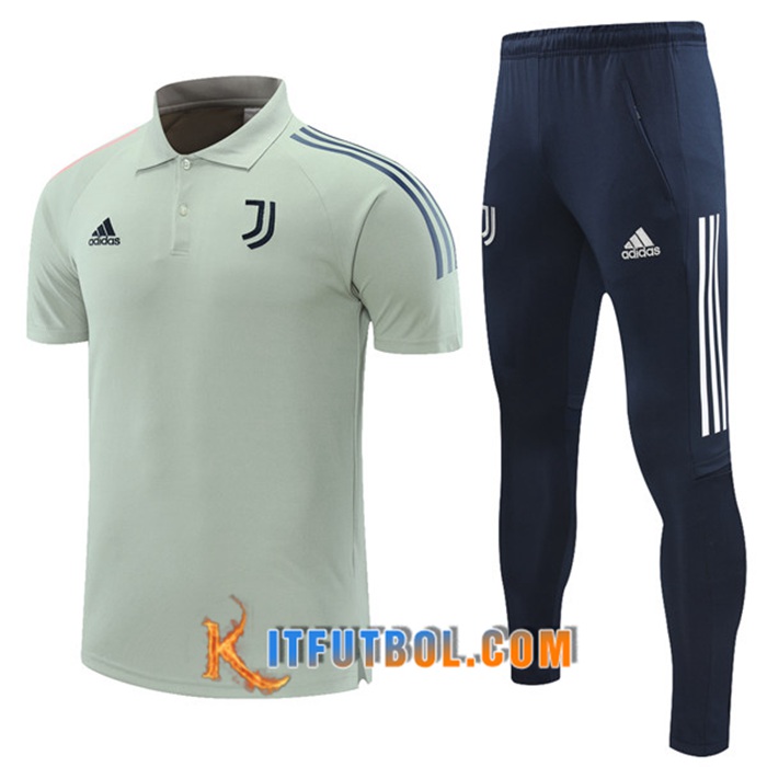 Camiseta Polo Juventus + Pantalones Gris 2021/2022