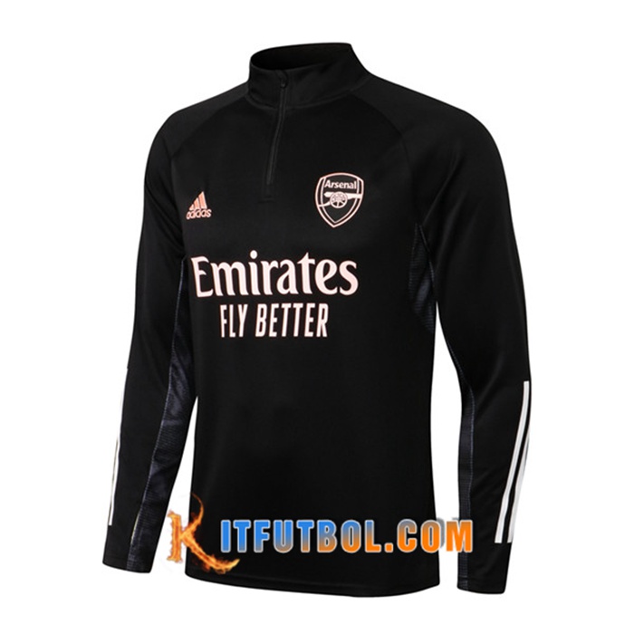 Sudadera De Entrenamiento Arsenal Negro 2021/2022