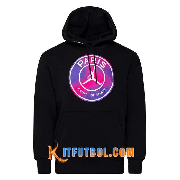Sudadera De Entrenamiento Capucha Jordan PSG Negro 2021/2022