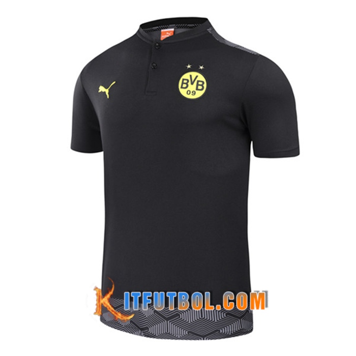 Camiseta Entrenamiento Dortmund BVB Negro 2021/2022