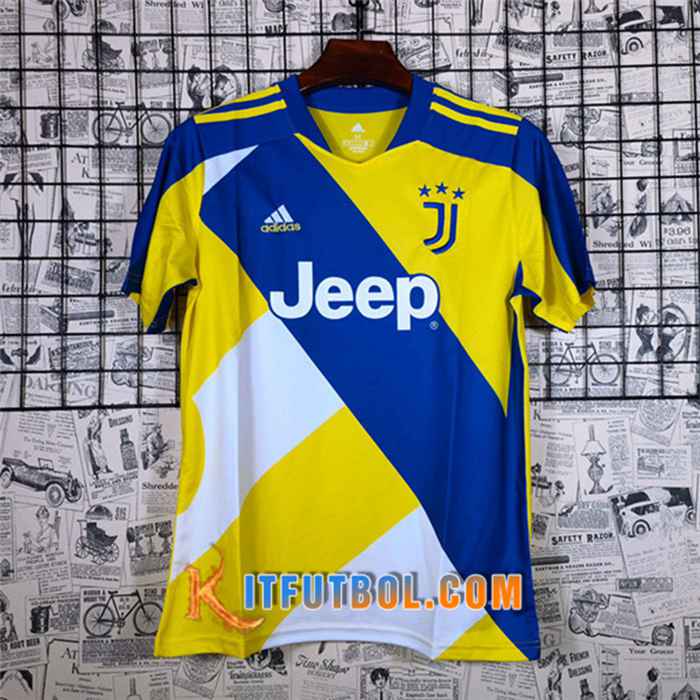 Camiseta Entrenamiento Juventus Azul/Amarillo 2021/2022