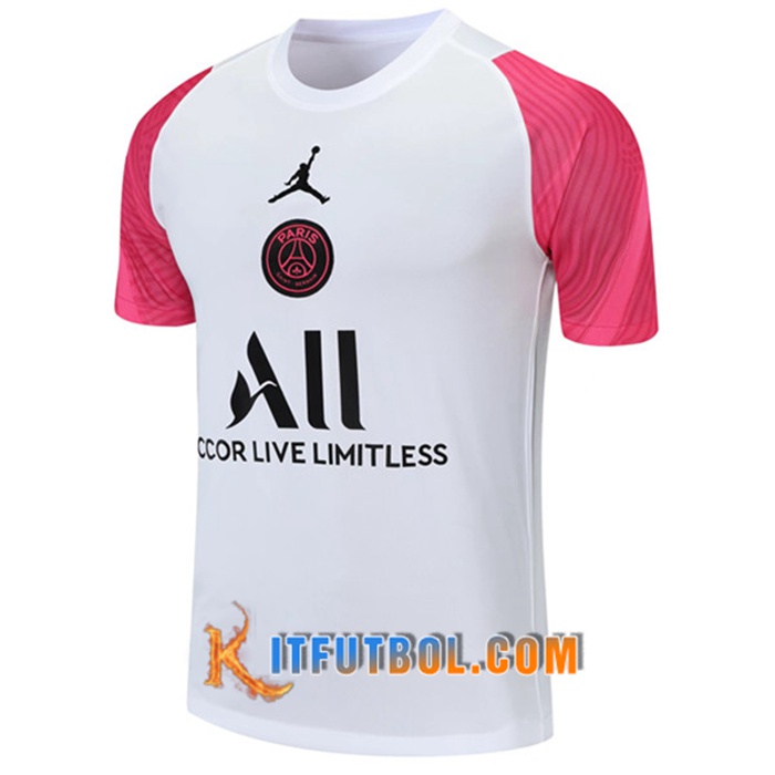 Camiseta Entrenamiento PSG Jordan Rojo 2021/2022