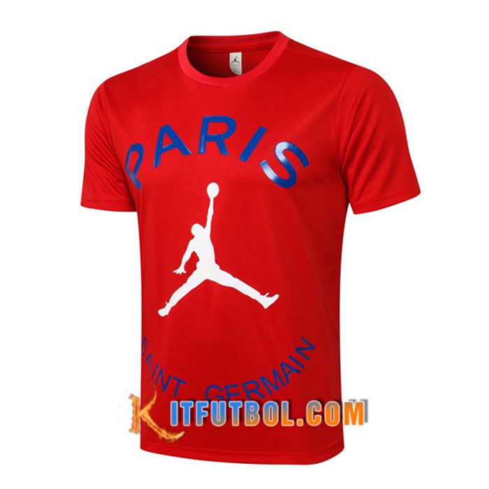 Camiseta Entrenamiento PSG Jordan Blanca/Rosa 2021/2022