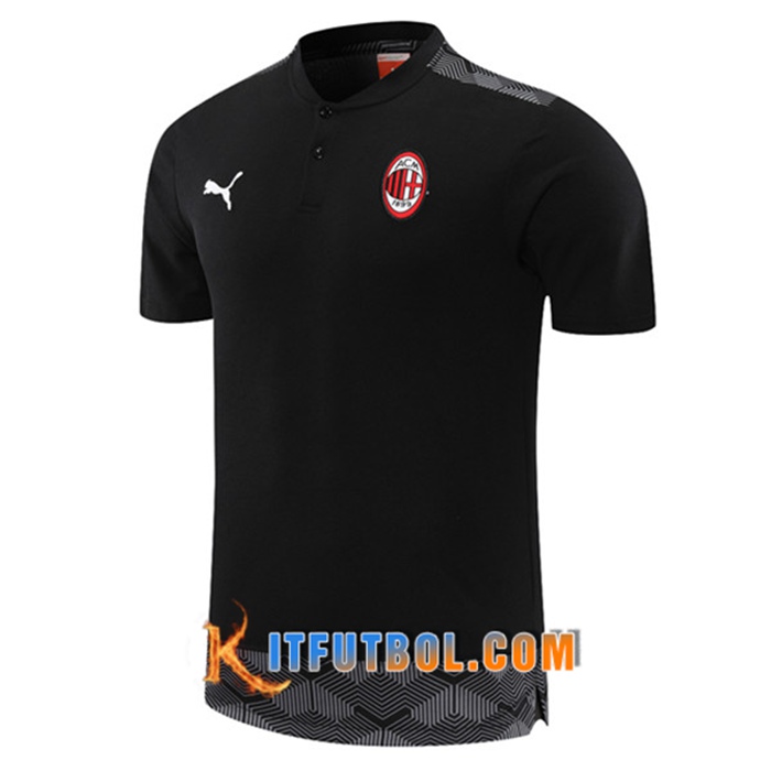 Camiseta Entrenamiento AC Milan Negro 2021/2022