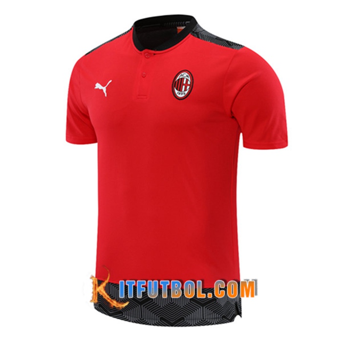 Camiseta Entrenamiento AC Milan Rojo 2021/2022