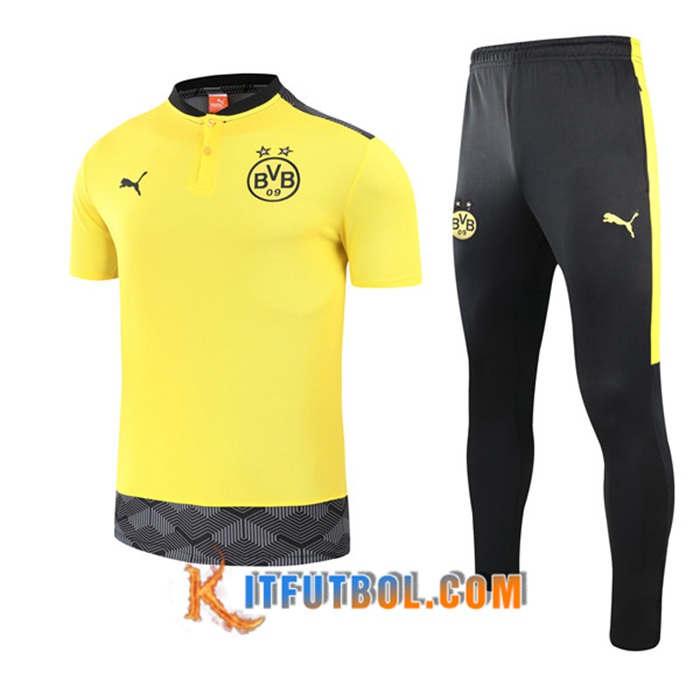 Camiseta Entrenamiento Dortmund BVB + Pantalones Amarillo 2021/2022