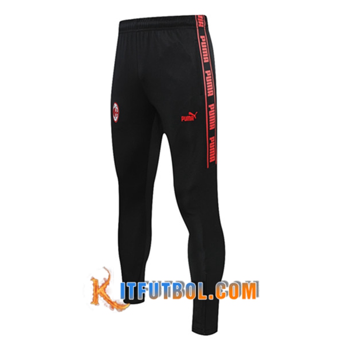 Pantalon Entrenamiento AC Milan Negro 2021/2022 -01