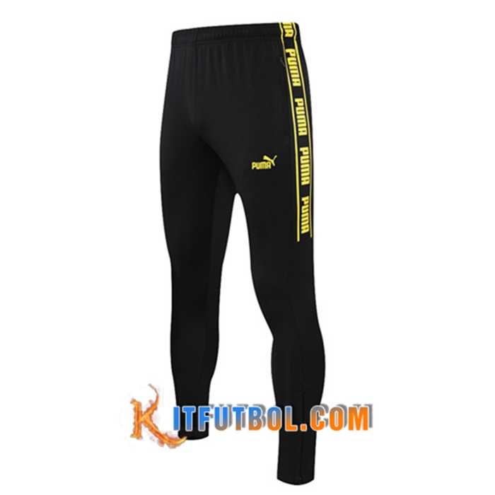 Pantalon Entrenamiento Dortmund BVB Negro/Amarillo 2021/2022