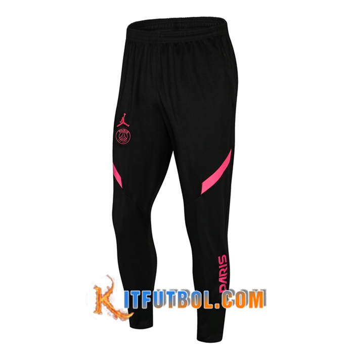 Pantalon Entrenamiento Jordan PSG Negro/Rojo 2021/2022