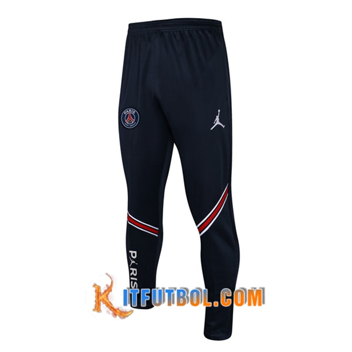 Pantalon Entrenamiento Jordan PSG Negro/Rojo 2021/2022 -01