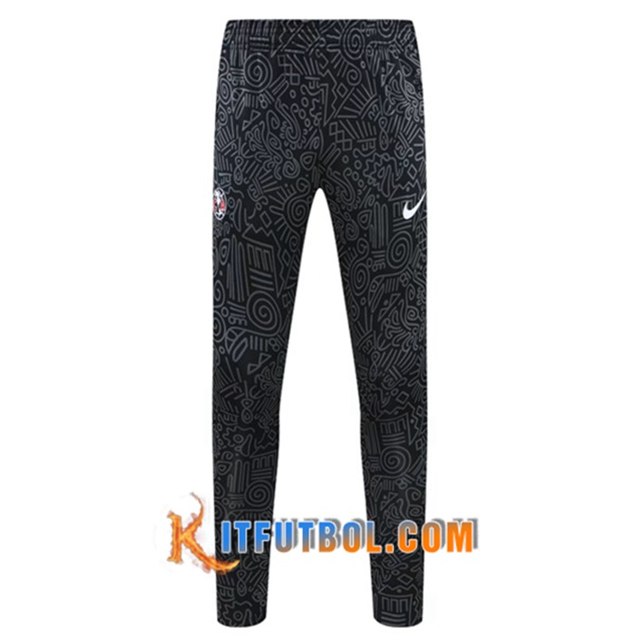 Pantalon Entrenamiento Club America Negro 2021/2022