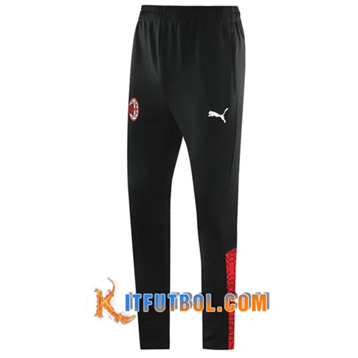 Pantalon Entrenamiento AC Milan Negro 2021/2022