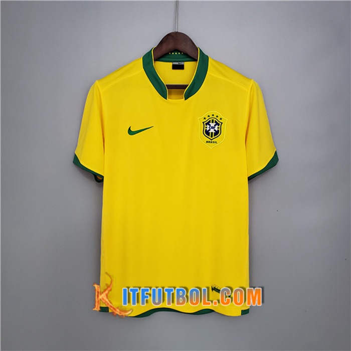 Camiseta Futbol Brasil Retro Titular 1992/1993