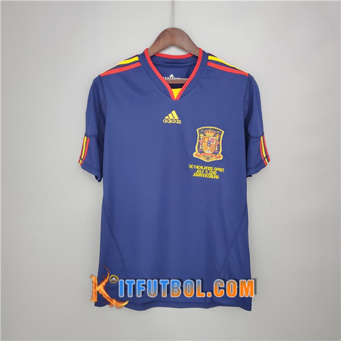 Camiseta Futbol España Retro Alternativo 2010