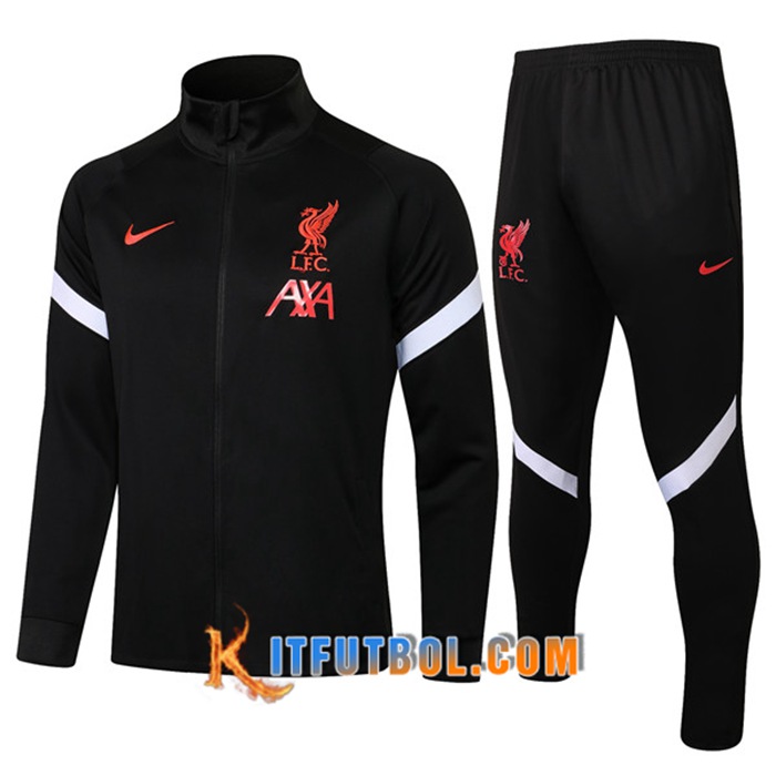 Chandal Equipos De Futbol - Chaqueta FC Liverpool Negro 2021/2022