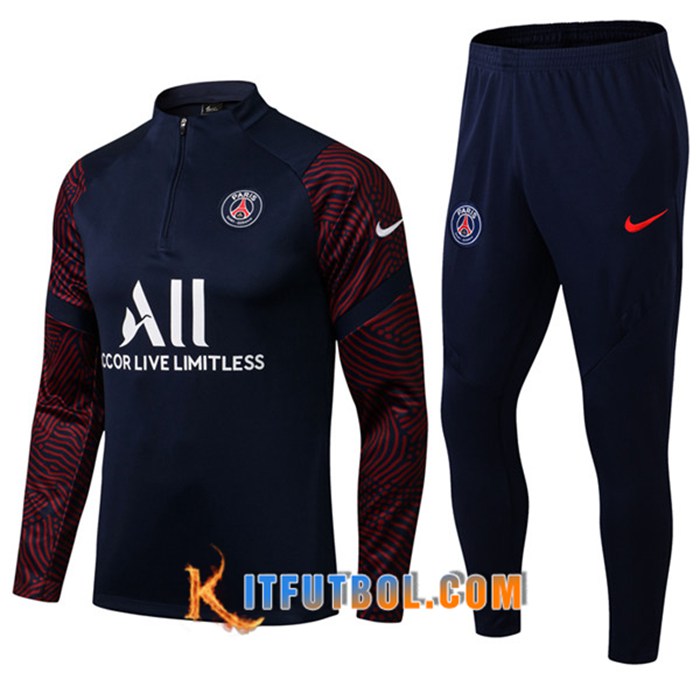 Chandal Equipos De Futbol PSG Marin Azul 2021/2022