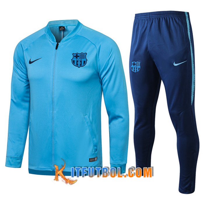 Chandal Equipos De Futbol - Chaqueta FC Barcelona Azul 2021/2022