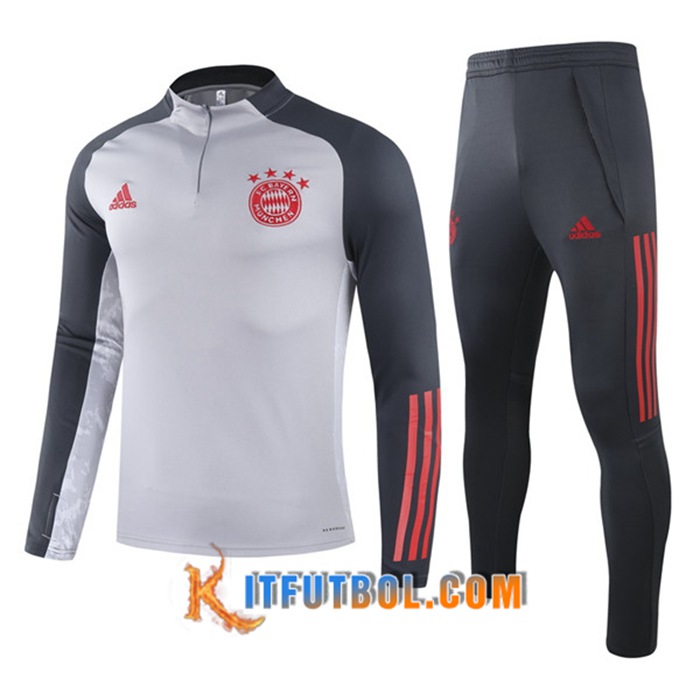 Chandal Equipos De Futbol Bayern Munich Ninos Gris 2020/2021