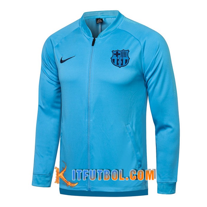 Chaquetas Futbol FC Barcelona Azul 2021/2022