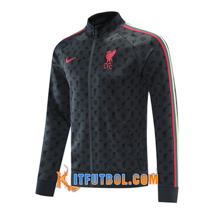 Chaquetas Futbol FC Liverpool Gris 2021/2022
