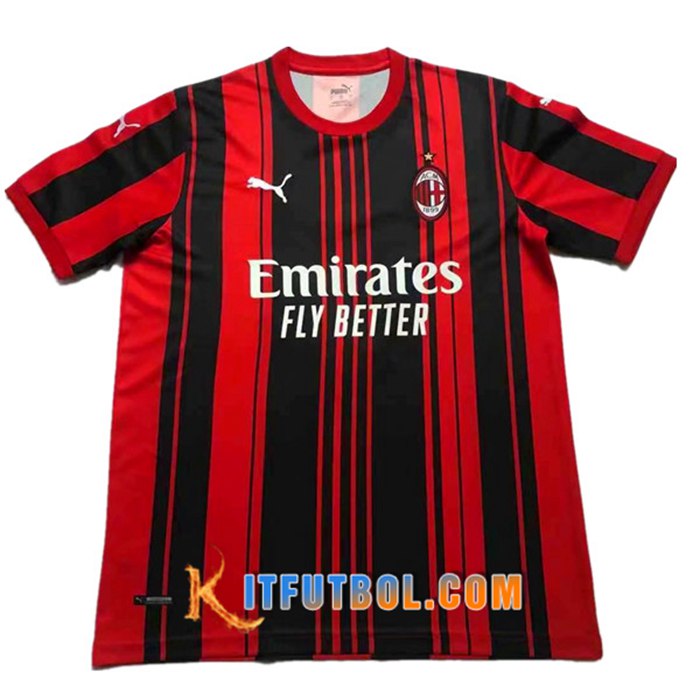 Camiseta Futbol AC Milan Titular 2021/2022