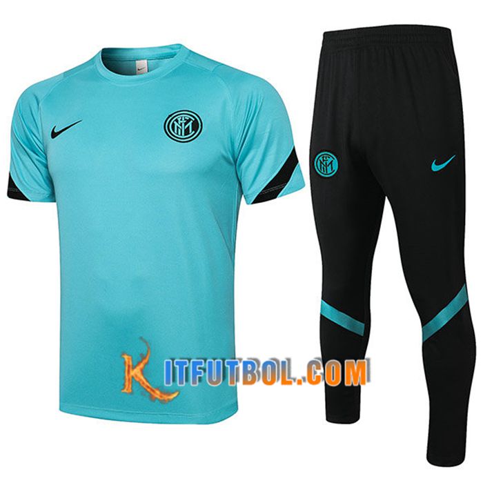 Camiseta Polo Inter Milan + Pantalones Azul 2021/2022