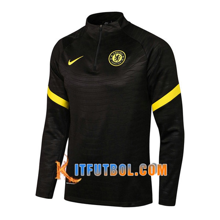 Sudadera De Entrenamiento FC Chelsea Negro 2021/2022