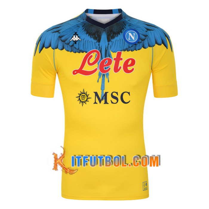 Camiseta Futbol SSC Naples Burlon Race 2021 GK Limited Edition