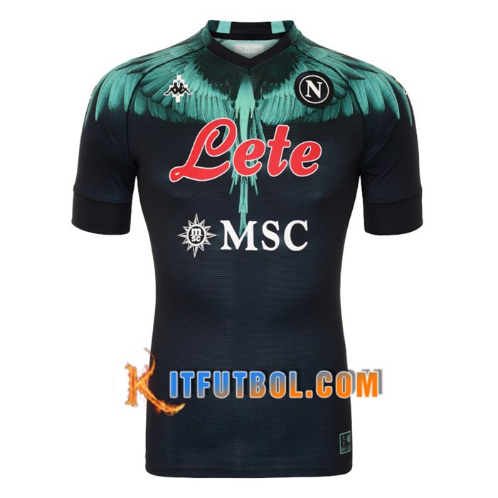 Camiseta Futbol SSC Naples Burlon Race 2021 Limited Edition