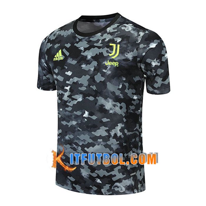 Camiseta Entrenamiento Juventus Gris/Negro 2021/2022